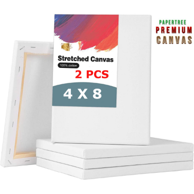 Picture of Premium White Canvas 4x8 Inch 2 pcs