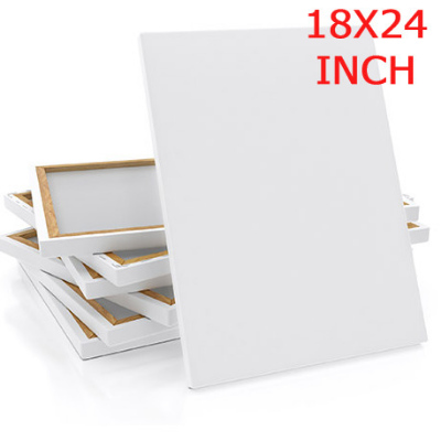 Picture of White Premium Canvas Size : 18/24 inch