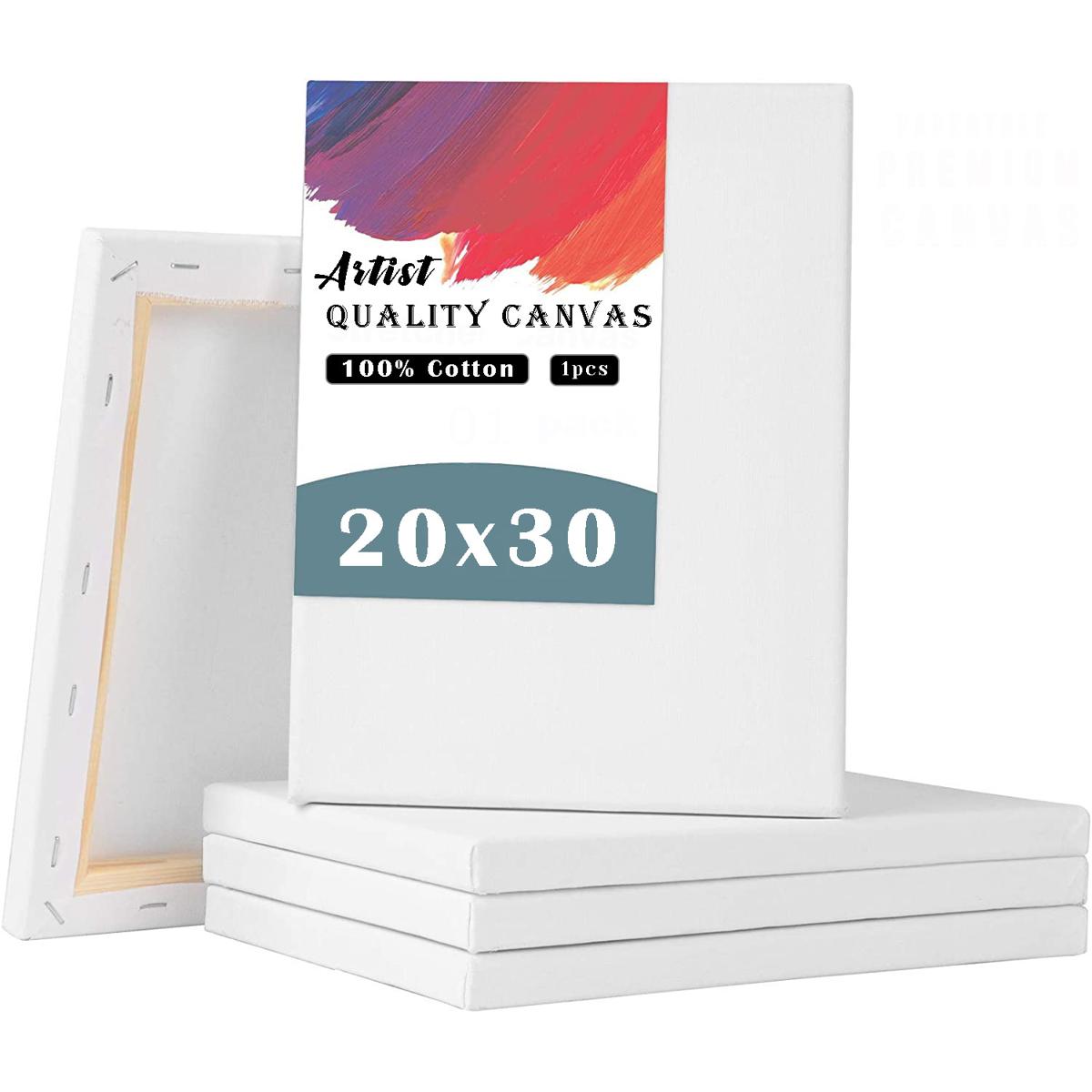 Picture of White Premium Canvas 20x30 inch