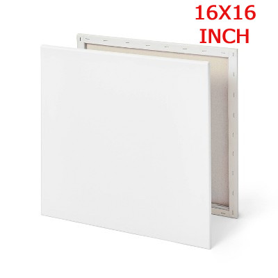 Picture of Papertree White Premium Canvas 16x16 inch