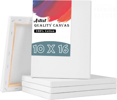 Picture of PAPERTREE White Premium Canvas 10x16 Inch