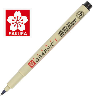 Picture of Sakura Pigma Micron Pen Needle drawing Pen (Single Pcs)