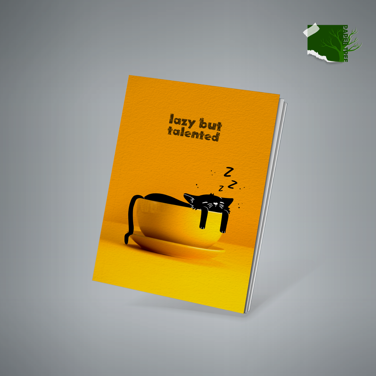 Picture of Papertree Rulled Note Book (Lazy But Tallented)