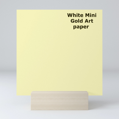 Picture of PaperTree GOLDEN COLOR Mini Art Card/Paper 10 pcs