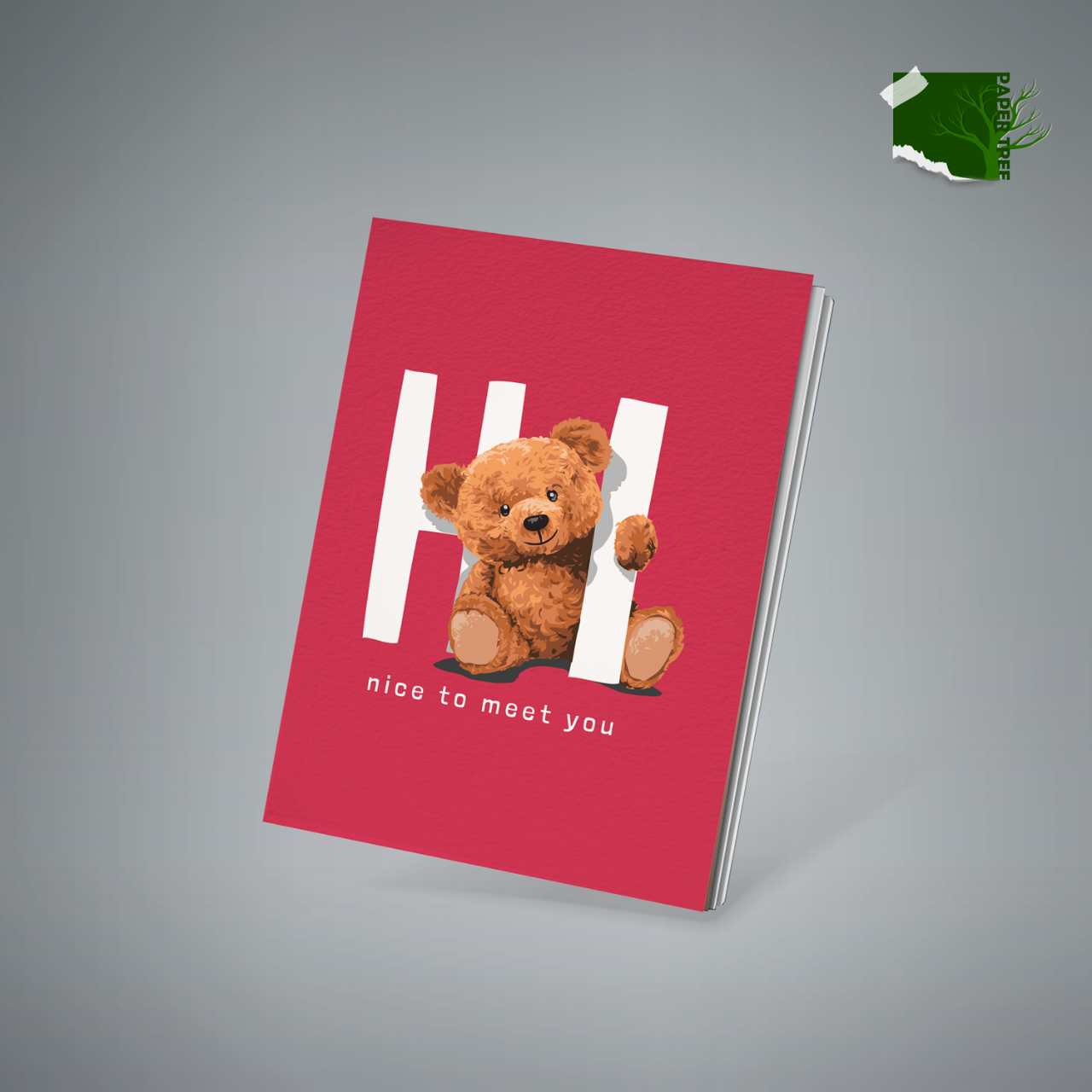 Picture of Papertree Rulled Note Book (Hi Nice To Meet You)