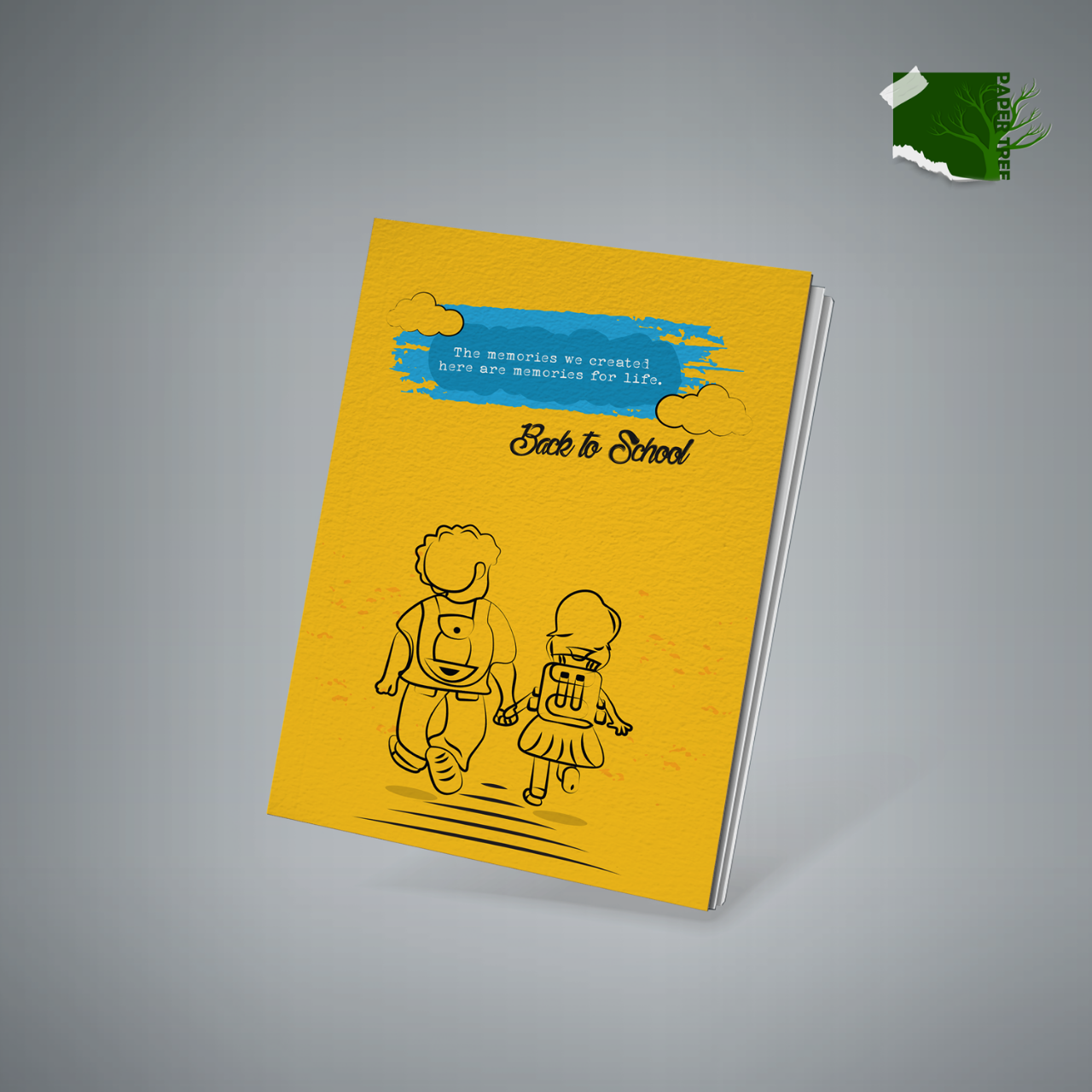 Picture of Papertree Rulled Note Book (Back To School)
