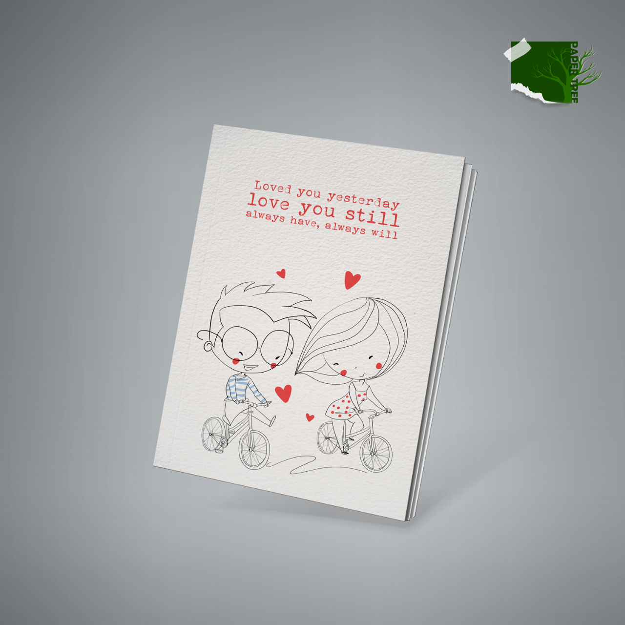 Picture of Papertree Rulled Note Book (Love you yesterday,love you still..)