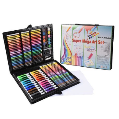 Picture of 168 Pcs Art set Kids Colors Pencil Drawing Art Set Painting Art Marker Pen Set Color Pen Brush Drawing Tool Art School