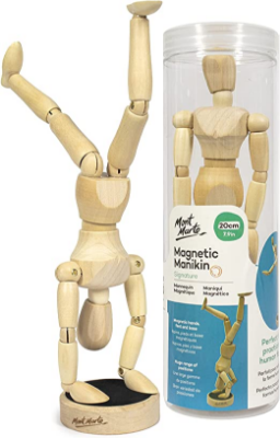Picture of Mont Marte Wooden Manikin Magnetic 20 cm