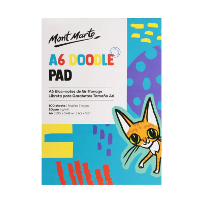 Picture of Mont Marte Kids - Doodle Pad A6 100 Sheet