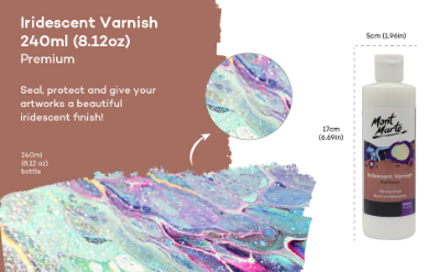 Picture of Mont Marte Acrylic Medium - Iridescent Varnish 240ml