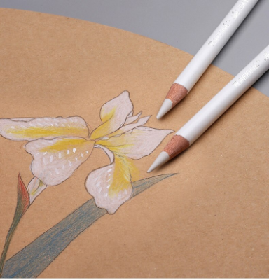 Picture of Marco Artist Sketch White Charcoal Pencil 12 PCS