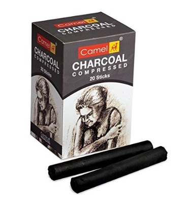 Picture of Camel Charcoal Compressed Sticks 3Pcs