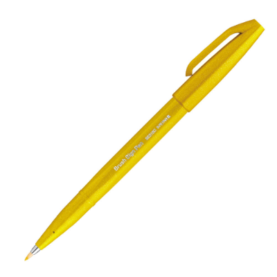 Picture of Brush Sign Pen Yellow