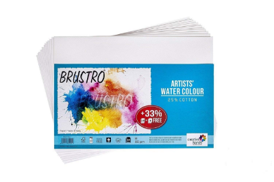 Picture of Brustro Water colour Cotton Paper A4 , 300gsm