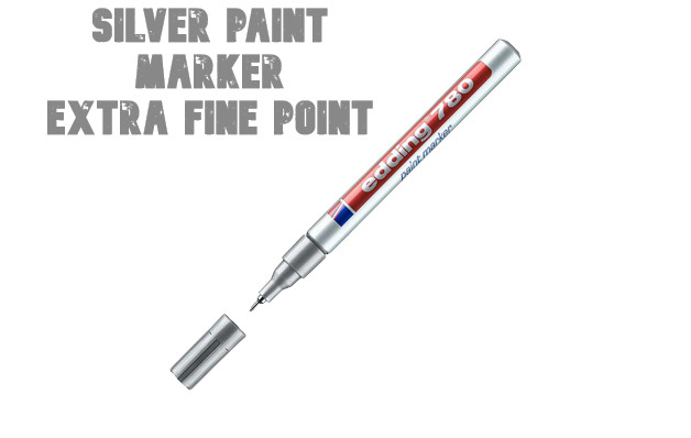 Picture of Paint Marker Extra Fine Point-Silver