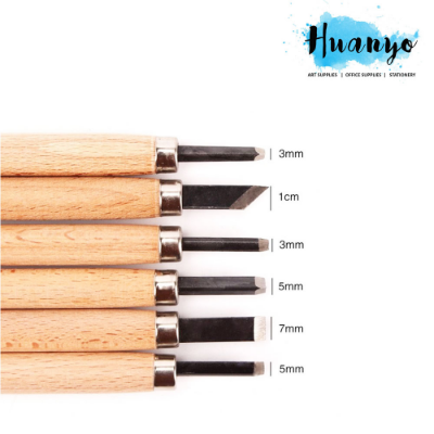 Picture of Wood Carving tool set for craft 6 Pcs