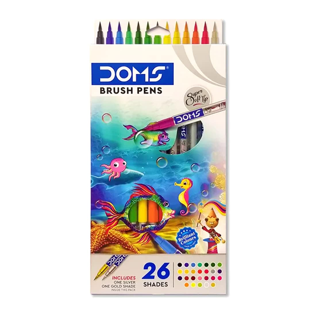Picture of Doms Brush Pens 26 pcs