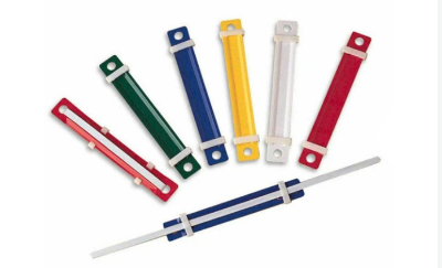 Picture of Deli 5548 Prong Plastic Fasteners - 5 Colors - 50pc (Pack)