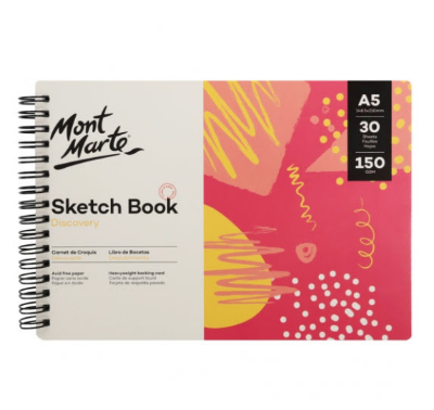 Picture of Mont Marte Sketch Book A5 30 Sheet