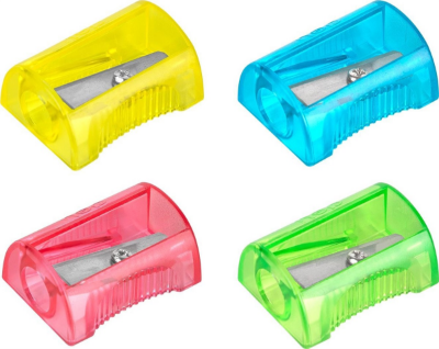 Picture of Deli EH032 Comiko Pencil Sharpener - 4 Pcs