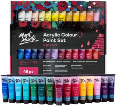 Picture of Mont Marte Signature Acrylic Paint Set 36ML