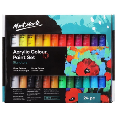 Picture of Mont Marte Signature Acrylic Paint Set 36ML