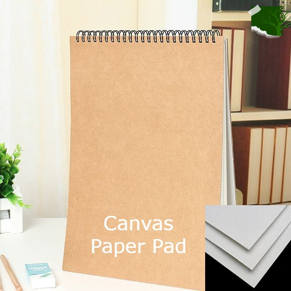 Picture of PaperTree MiNi Canvas Pad For Acrylic, Water and Oil Color - 7 x 5.5INCH