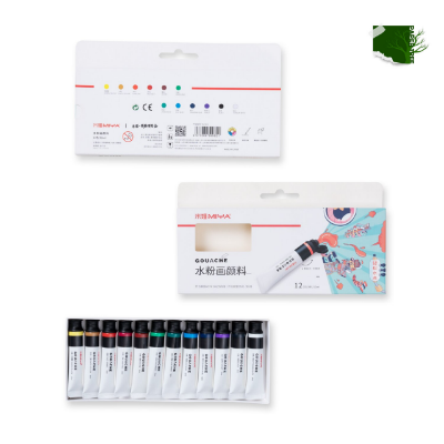 Picture of HIMI MIYA Gouache Painting Tube Set 12ml,12 Colors