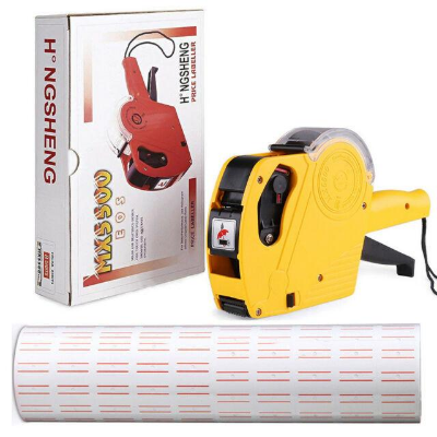 Picture of Price Tag Labels tools  with Paper Sticker Rolls