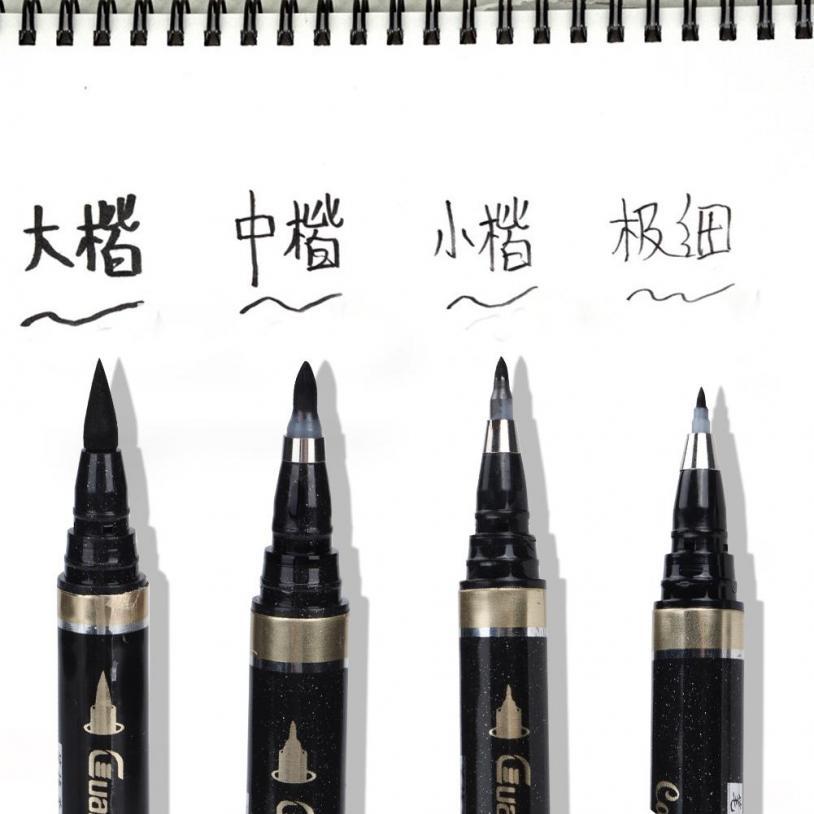 Picture of 4Pcs Calligraphy Pen Ink Brush for Sketch