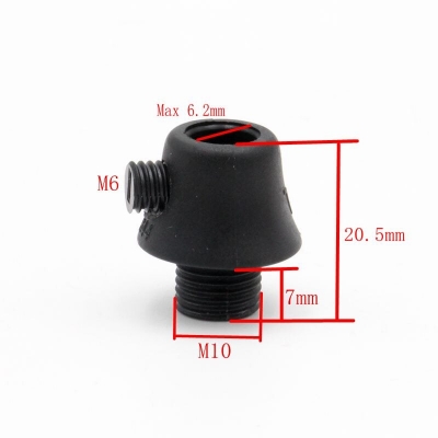Picture of Electrical cable lock, wire rope clip. cable grip. cable lock plastic/ nylon.   Electric light accessory. Plastic Cable Grip.   Plastic Strain Relief Light Accessories by Mallik tracing