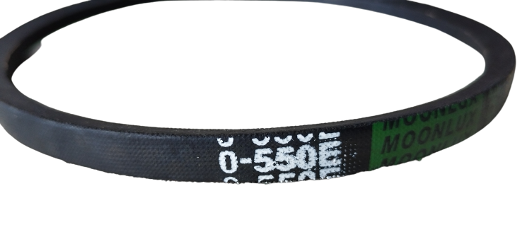Picture of washing machine drive belt V Belt O-550E. washing machine belt