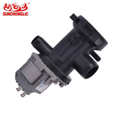 Picture of Washing machine drain pump & motor. water drain pump. washing machine motor pump. Water Drain Pump. water drain motor for washing machine