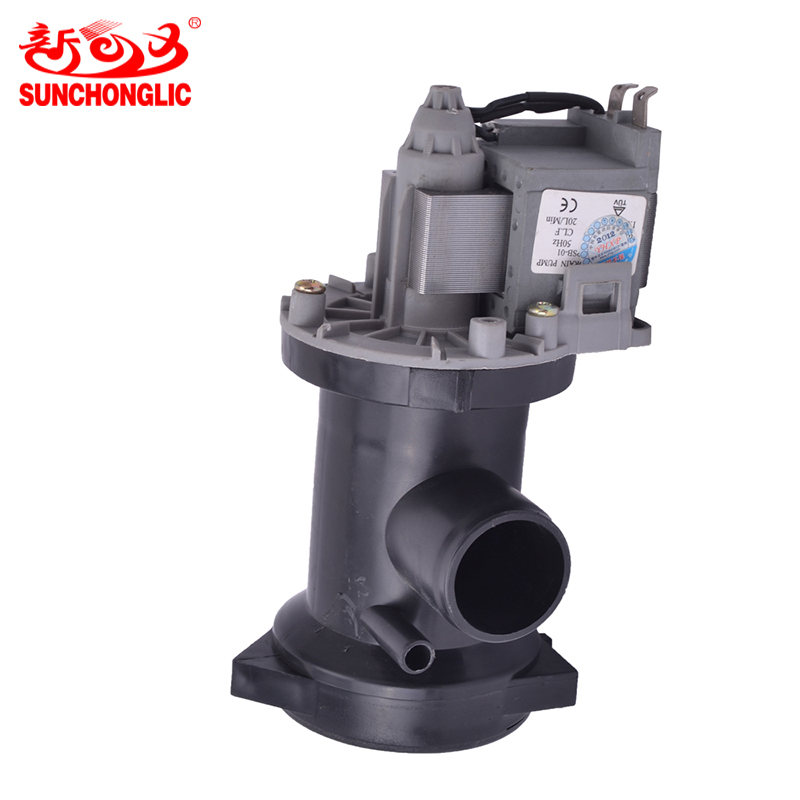 Picture of Washing machine drain pump & motor. water drain pump. washing machine motor pump. Water Drain Pump. water drain motor for washing machine