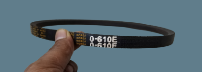 Picture of washing machine drive belt V Belt O-610E. washing machine belt