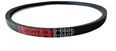 Picture of washing machine belt. V Belt O-660E. washing machine belt.washing machine drive belt