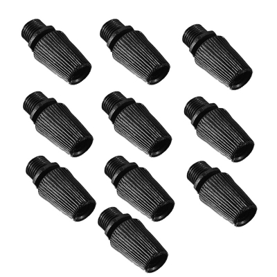 Picture of Electrical accessories. Electric light fitting. Plastic Wire lock cap M10.Tooth thread cable clip, wire grip for ceiling lamp. PVC cable gland. Cable lock 10 pic  Black