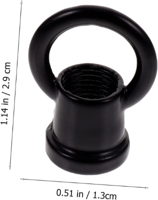 Picture of Electric lighting. light fitting accessories. Ceiling pendent light fitting. Ceiling light fixture accessories. Vintage Ceiling Rose Chandelier Hooks Retro Antique Metal Style.one metal hook