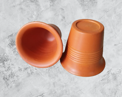 Picture of Tae cup  coffee cup Clay tea cup set. Clay Cup. Matir cup set. Matir Tea cup. Handmade.Clay Tea Cup. Master cup set. 6 pis in a box