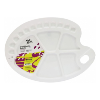 Picture of Mont Marte Oval Plastic Palette