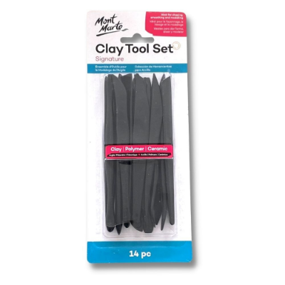 Picture of Mont Marte Plastic Clay Tool Set 14pc
