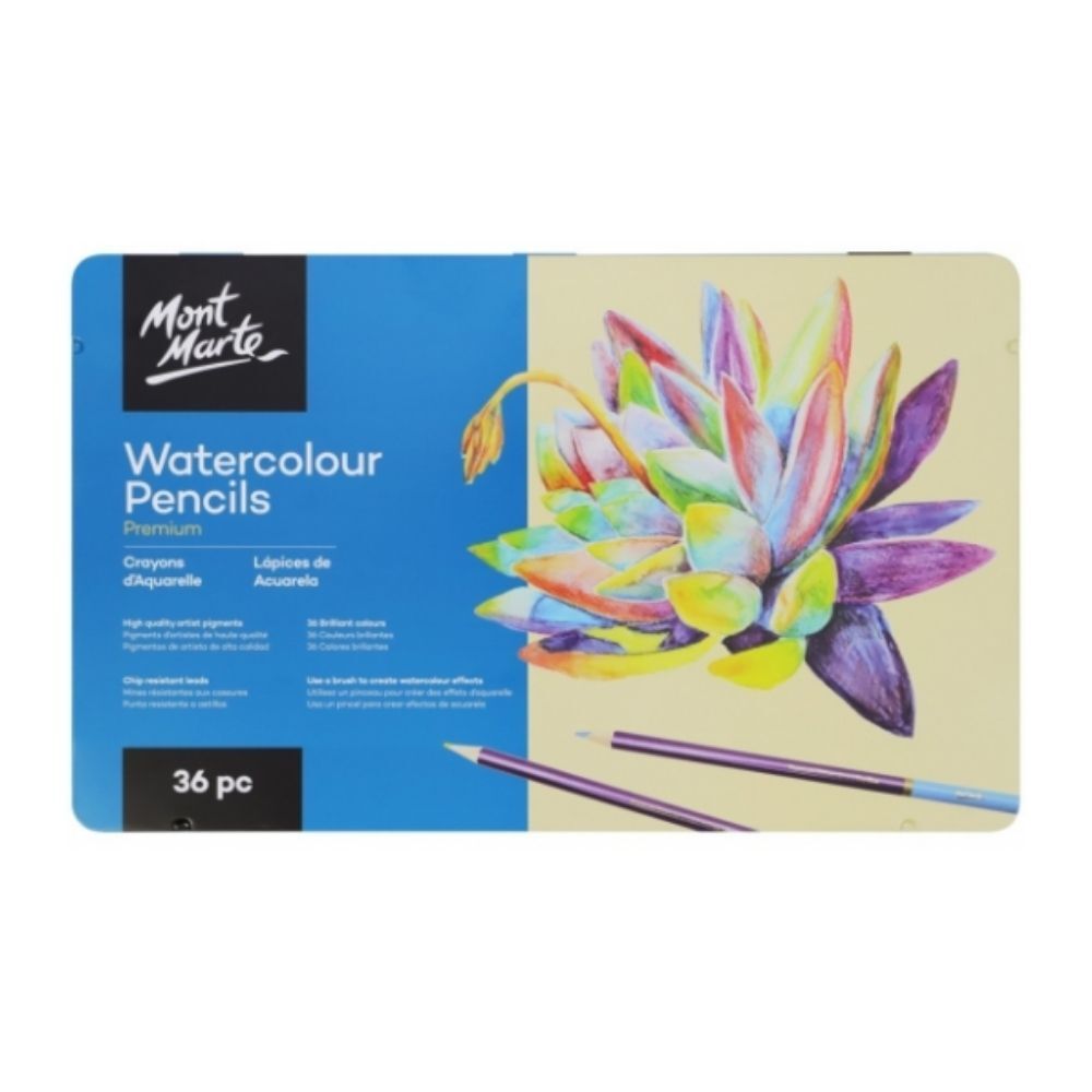 Picture of Mont Marte Premium Watercolour Pencils  36pc