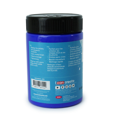 Picture of Mont Marte Signature Acrylic Paint 300ml Pot - Ultramarine Blue
