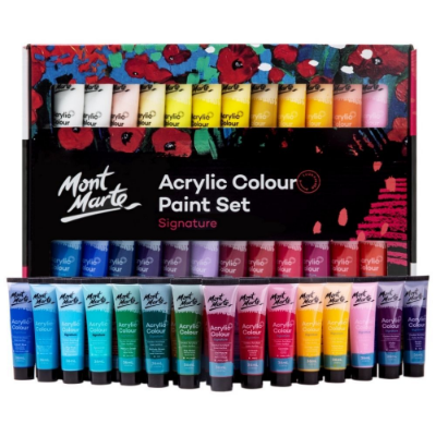 Picture of Mont Marte Acrylic Paint 48pc x 36ml Tubes
