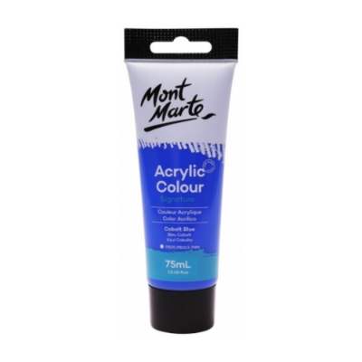 Picture of Mont Marte Signature Acrylic Paint 75ml Tube - Cobalt Blue