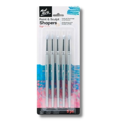 Picture of Mont Marte Paint & Sculpt Shapers 5pc