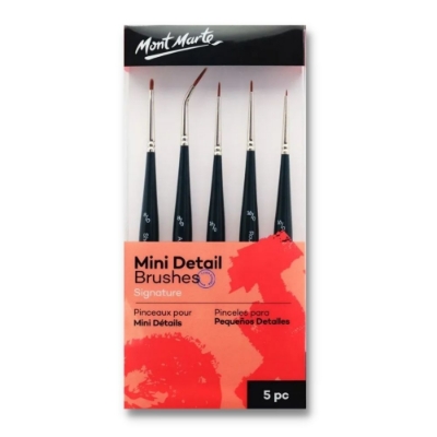 Picture of Mont Marte Mini Detail Brush 5pc