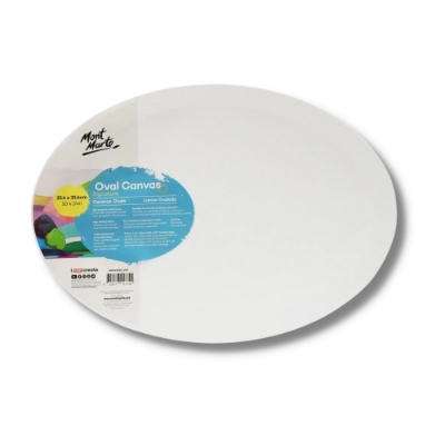Picture of Mont Marte Oval Canvas 10" x 14"- 25.4 x 35.6cm