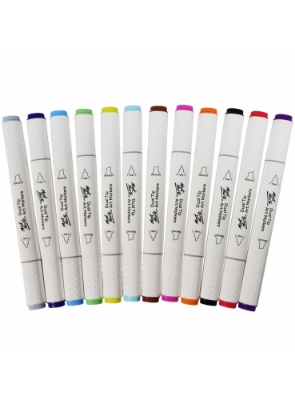 Picture of Mont Marte Premium Dual Tip Art Markers 12pc